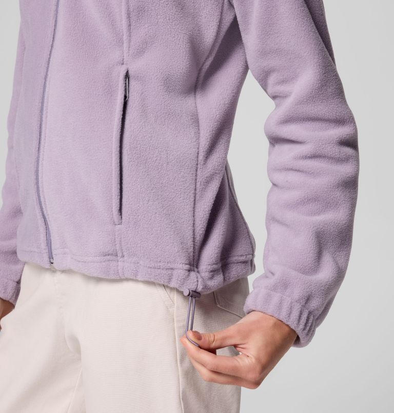 Women's Benton Springs Full Zip Fleece Jacket, Color: Shale Purple, image 7