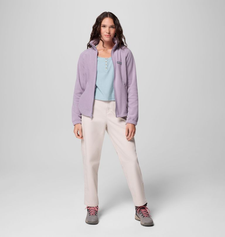 Women's Benton Springs Full Zip Fleece Jacket, Color: Shale Purple, image 2