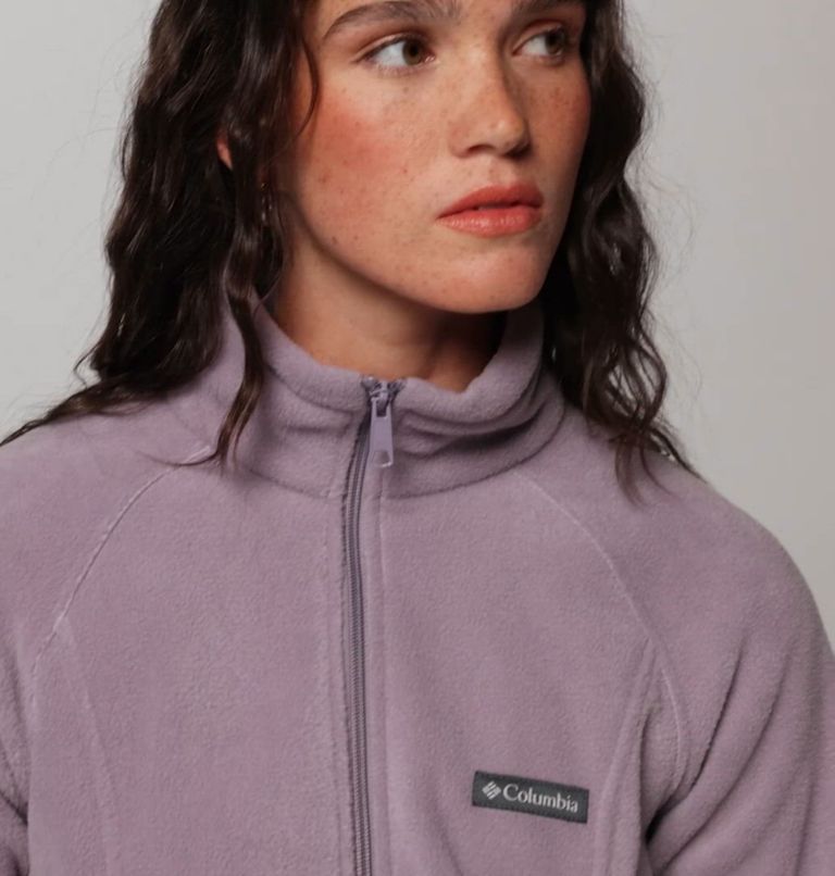 Women's Benton Springs Full Zip Fleece Jacket, Color: Shale Purple
