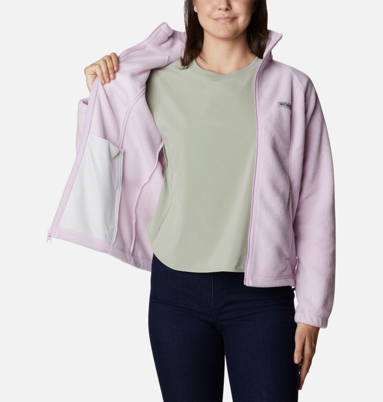 Women’s Benton Springs Full Zip Fleece Jacket, Color: Aura, image 5