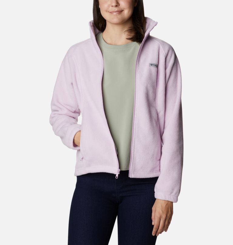 Thumbnail: Women’s Benton Springs Full Zip Fleece Jacket, Color: Aura, image 7