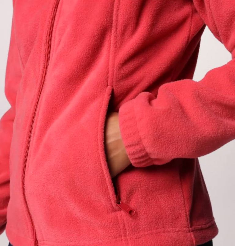 Women's Benton Springs Full Zip Fleece Jacket, Color: Daredevil