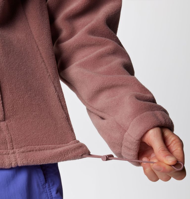 Women's Benton Springs Full Zip Fleece Jacket, Color: Fig, image 6