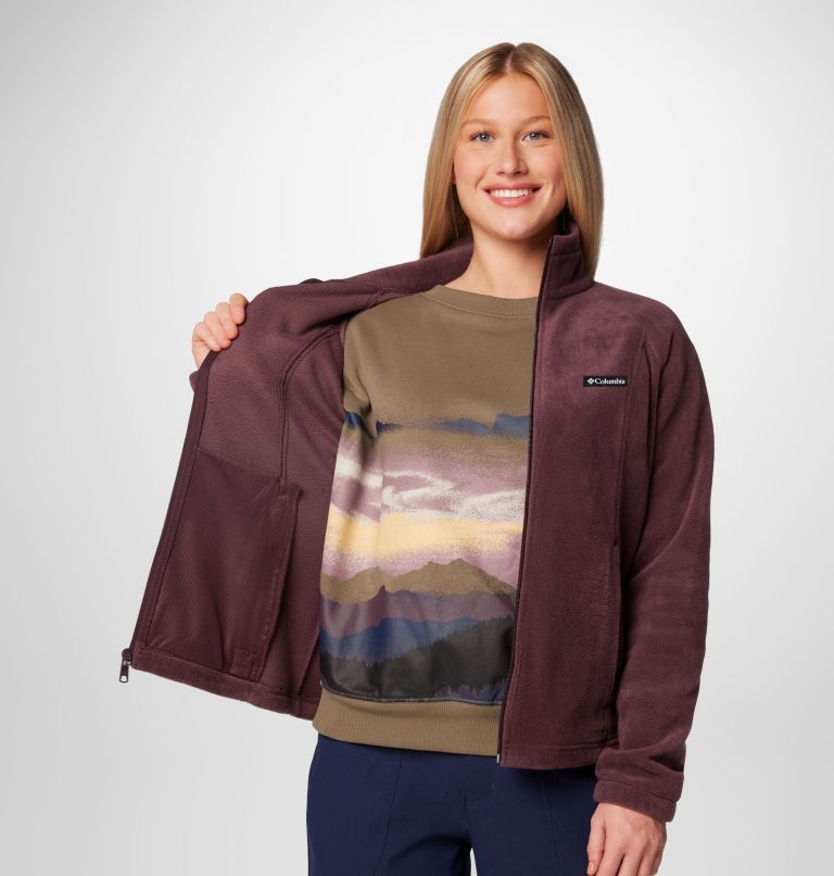 Women’s Benton Springs Full Zip Fleece Jacket | 613 | L, Color: Moonvista, image 7