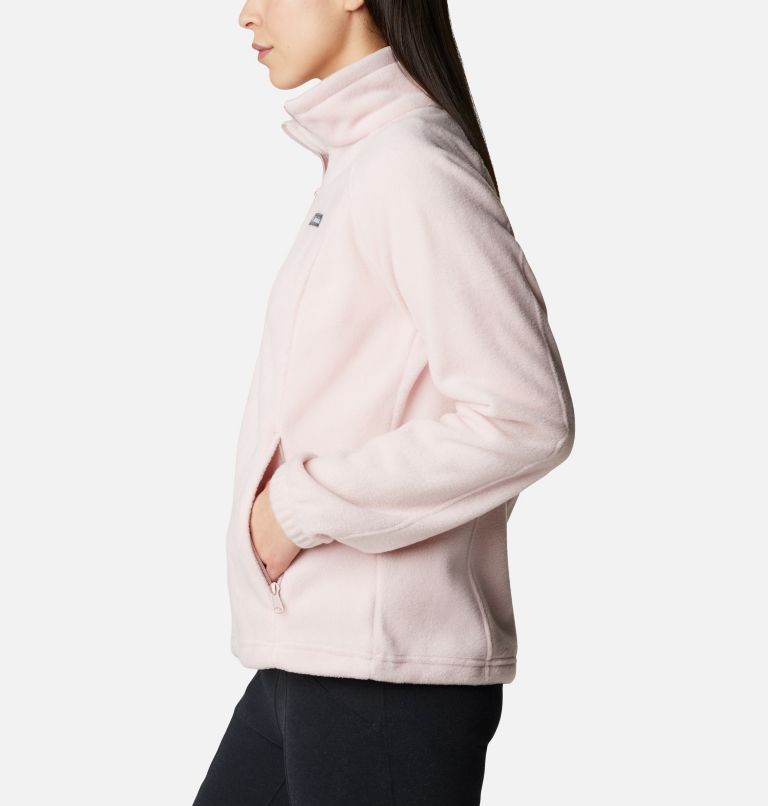 Thumbnail: Women’s Benton Springs Full Zip Fleece Jacket, Color: Mineral Pink, image 3