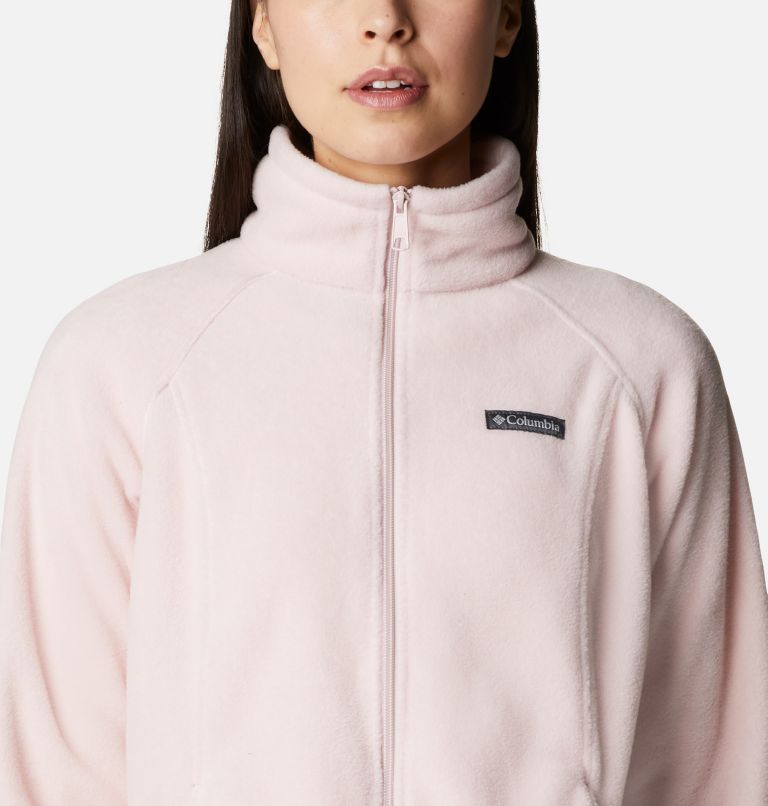Thumbnail: Women’s Benton Springs Full Zip Fleece Jacket, Color: Mineral Pink, image 4