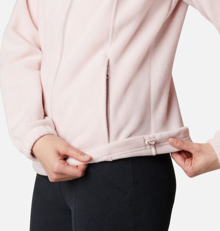 Thumbnail: Women’s Benton Springs Full Zip Fleece Jacket, Color: Mineral Pink, image 6