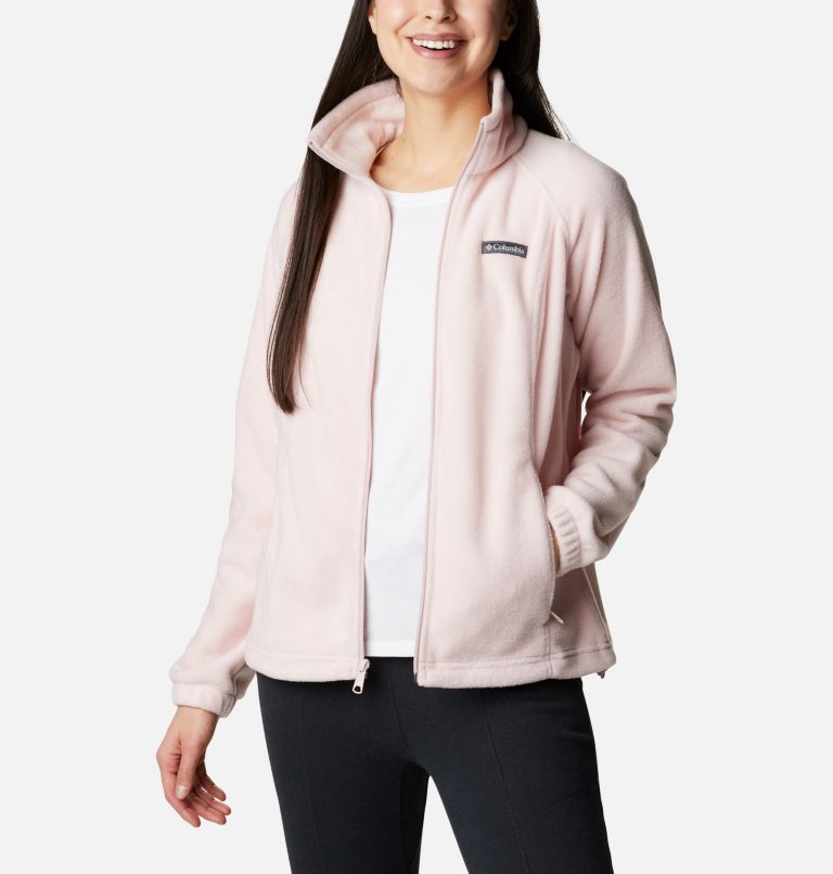 Women’s Benton Springs Full Zip Fleece Jacket, Color: Mineral Pink, image 7