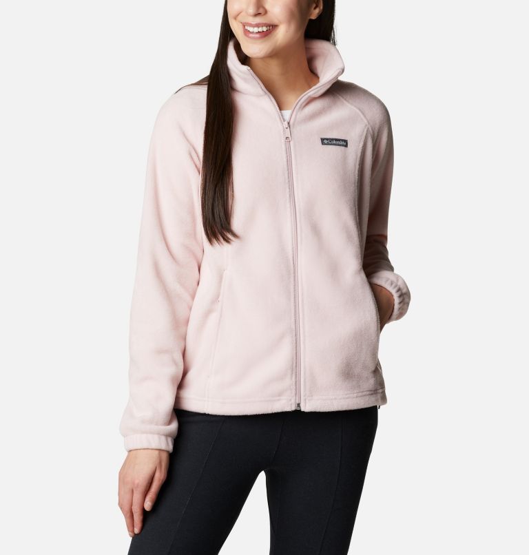 Women’s Benton Springs Full Zip Fleece Jacket, Color: Mineral Pink, image 1