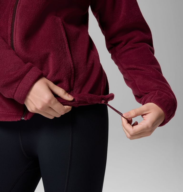 Women's Benton Springs Full Zip Fleece Jacket, Color: Rich Wine, image 7