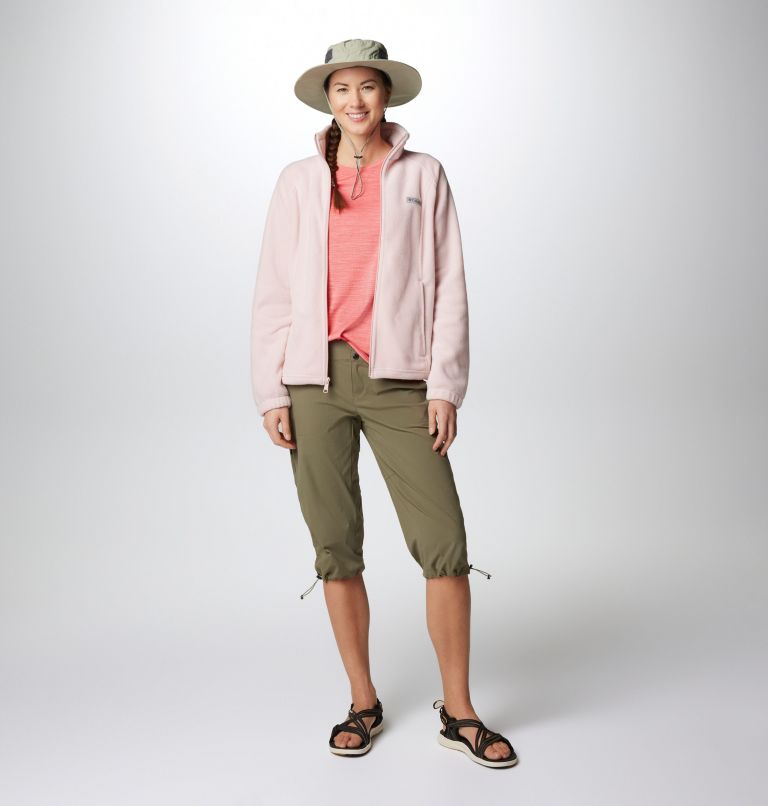 Women's Benton Springs Full Zip Fleece Jacket, Color: Dusty Pink, image 3