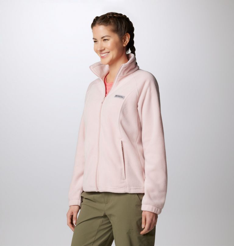Women's Benton Springs Full Zip Fleece Jacket, Color: Dusty Pink, image 4