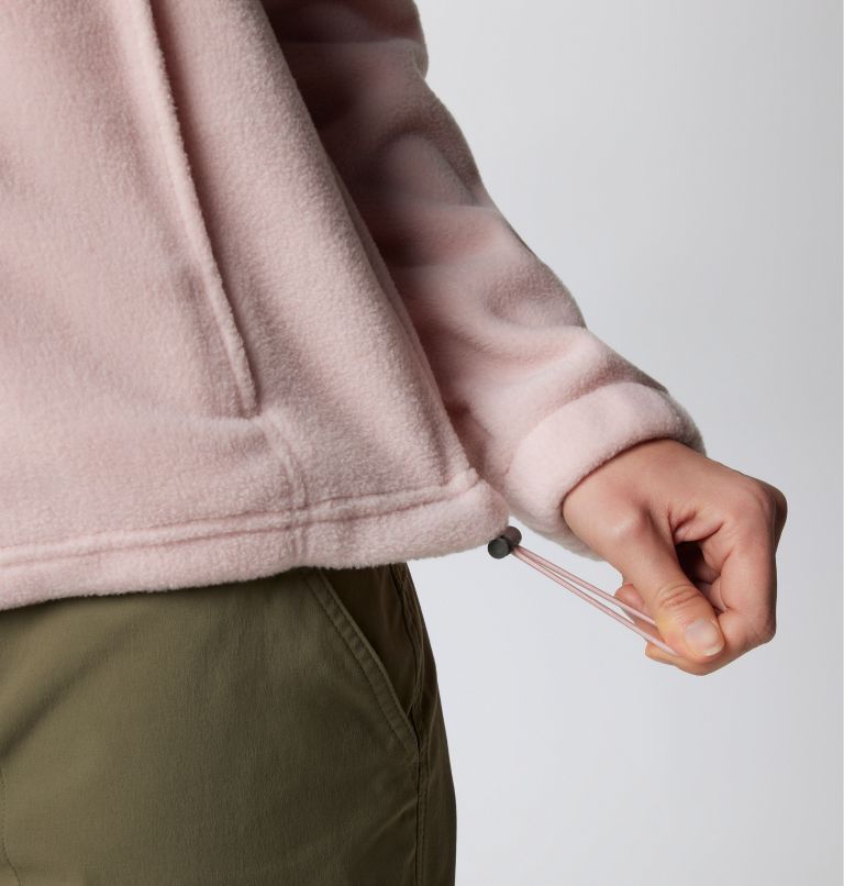 Thumbnail: Women's Benton Springs Full Zip Fleece Jacket, Color: Dusty Pink, image 6