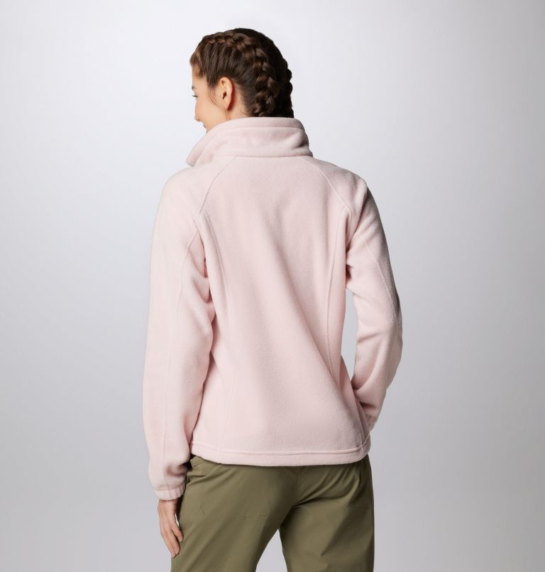 Women's Benton Springs Full Zip Fleece Jacket, Color: Dusty Pink, image 2