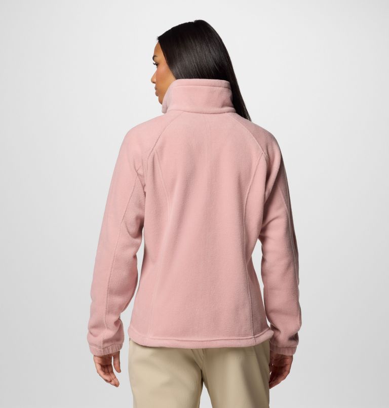 Women's Benton Springs Full Zip Fleece Jacket - Petite, Color: Eraser Pink, image 2