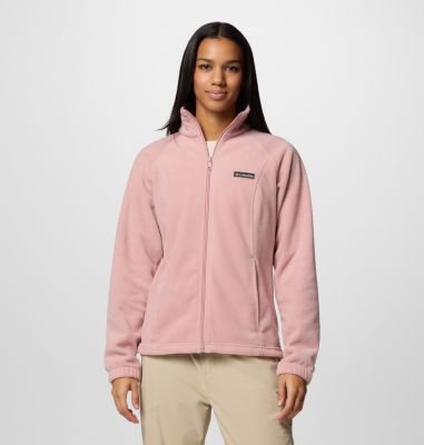 Women's Benton Springs Full Zip Fleece Jacket, Color: Eraser Pink, image 41