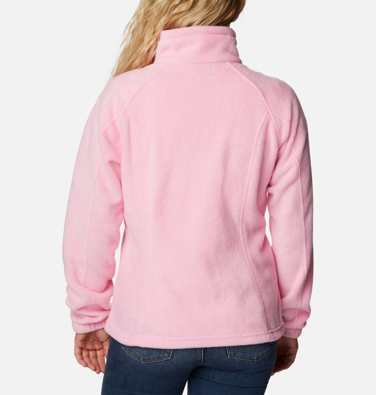 Women's Benton Springs Full Zip Fleece Jacket - Petite, Color: Wild Rose, image 2