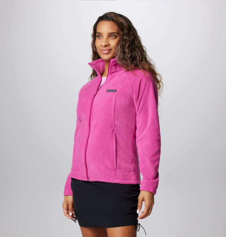 Women's Benton Springs Full Zip Fleece Jacket, Color: Fuchsia, image 4