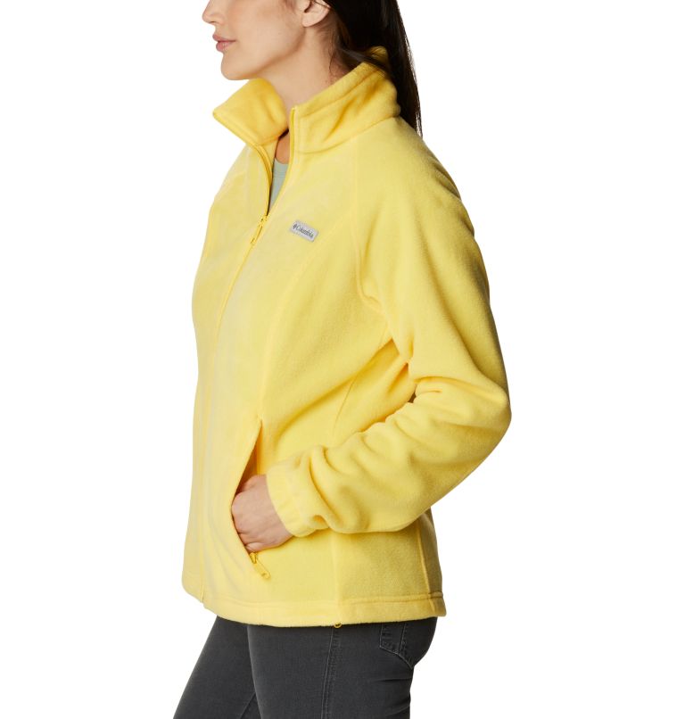 Thumbnail: Women's Benton Springs Full Zip Fleece Jacket, Color: Sun Glow, image 3