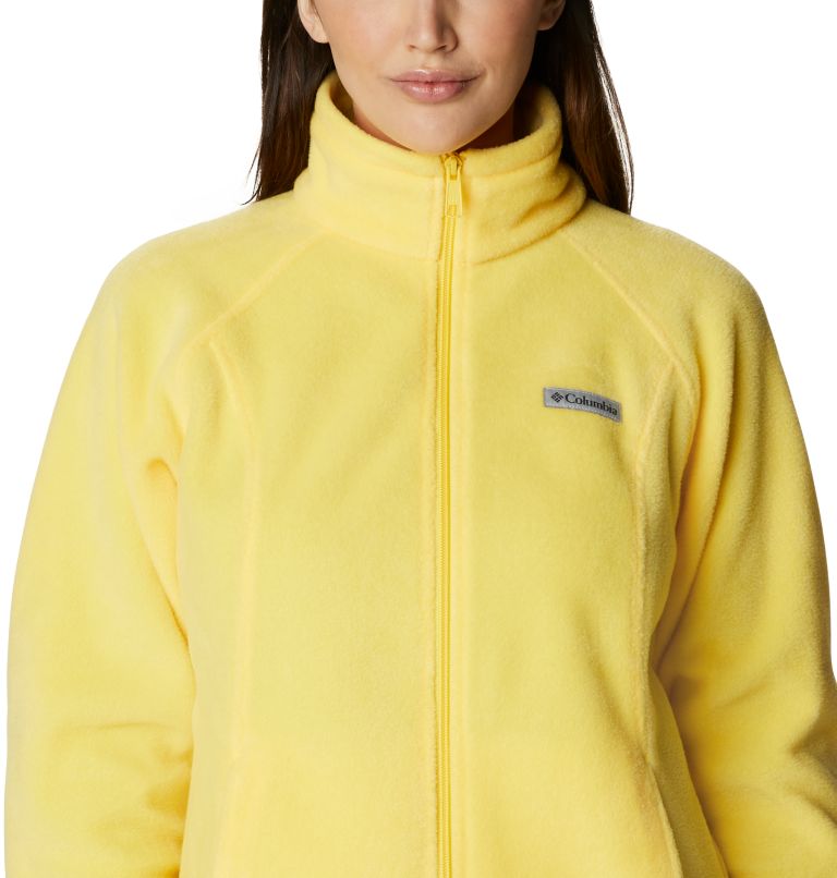 Thumbnail: Women's Benton Springs Full Zip Fleece Jacket, Color: Sun Glow, image 4