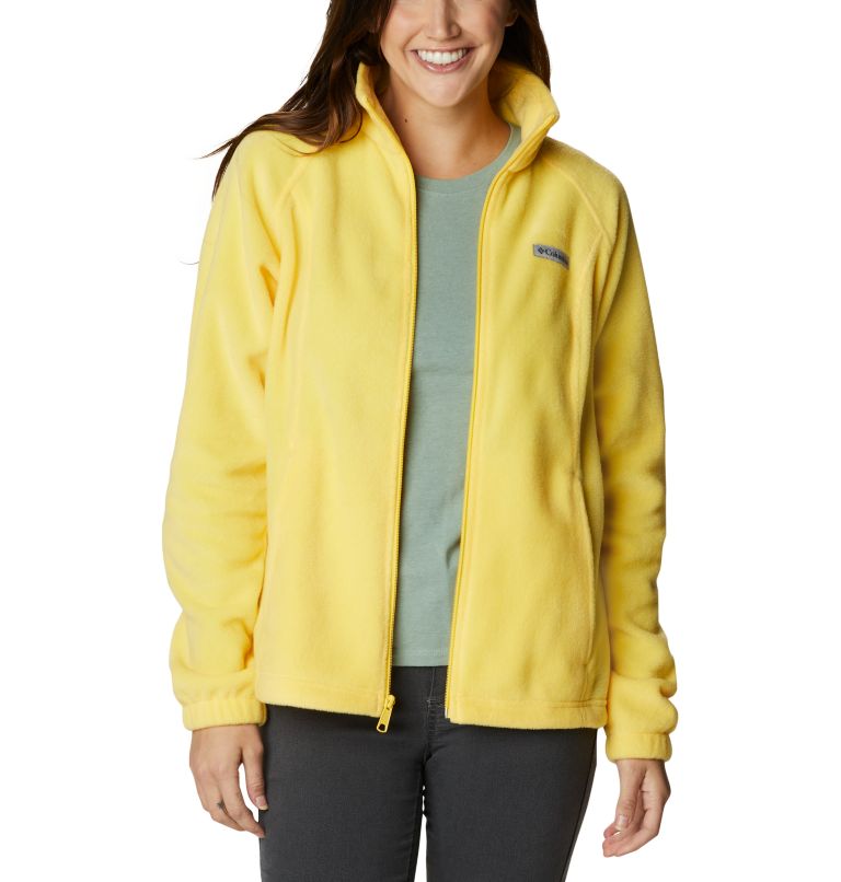 Thumbnail: Women's Benton Springs Full Zip Fleece Jacket - Petite, Color: Sun Glow, image 6