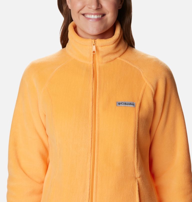 Thumbnail: Women’s Benton Springs Full Zip Fleece Jacket, Color: Sunset Peach, image 4