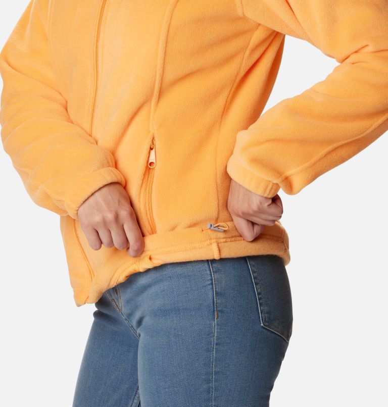Women's Benton Springs Full Zip Fleece Jacket, Color: Sunset Peach, image 6