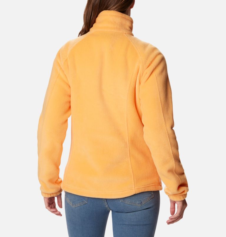 Women's Benton Springs Full Zip Fleece Jacket, Color: Sunset Peach, image 2