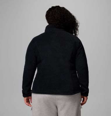 Women's Benton Springs Full Zip Fleece Jacket - Plus Size, Color: Black, image 63