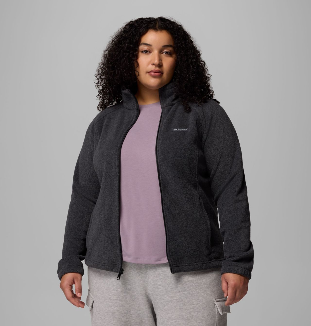 Women's Benton Springs™ Full Zip Fleece Jacket - Plus Size 5