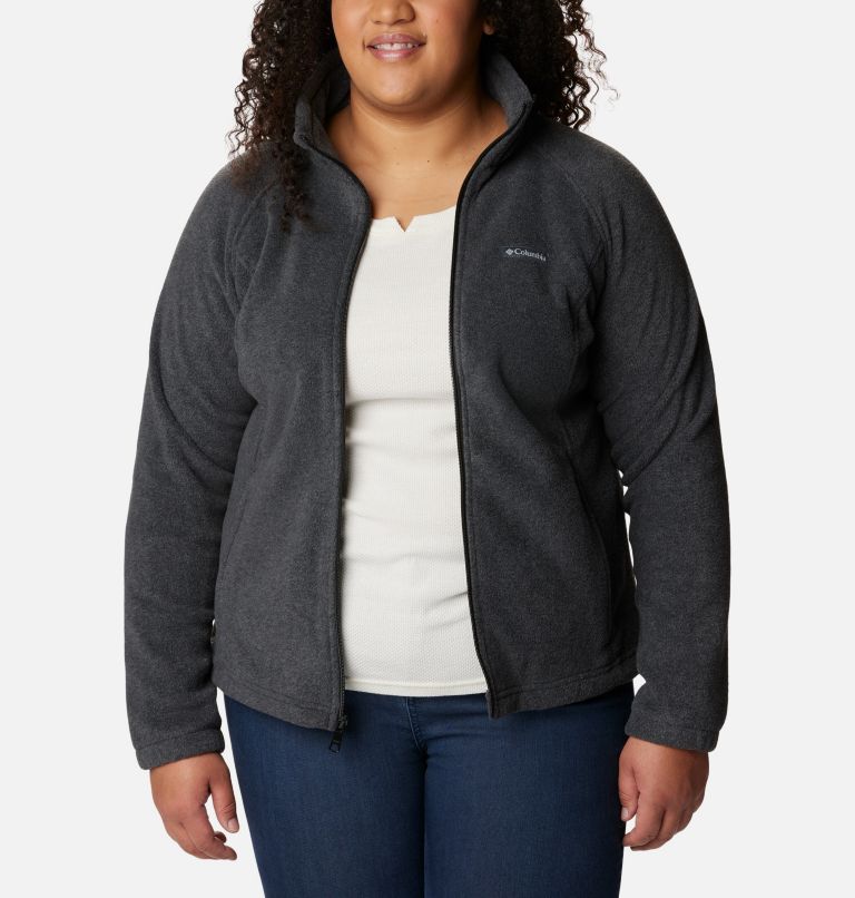 Plus size best sale columbia fleece pullover