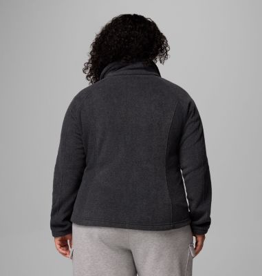 Women's Benton Springs Full Zip Fleece Jacket - Plus Size, Color: Charcoal Heather, image 75