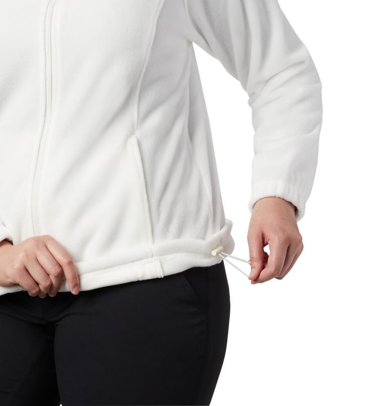 Women's Benton Springs Full Zip Fleece Jacket - Plus Size, Color: Sea Salt, image 4