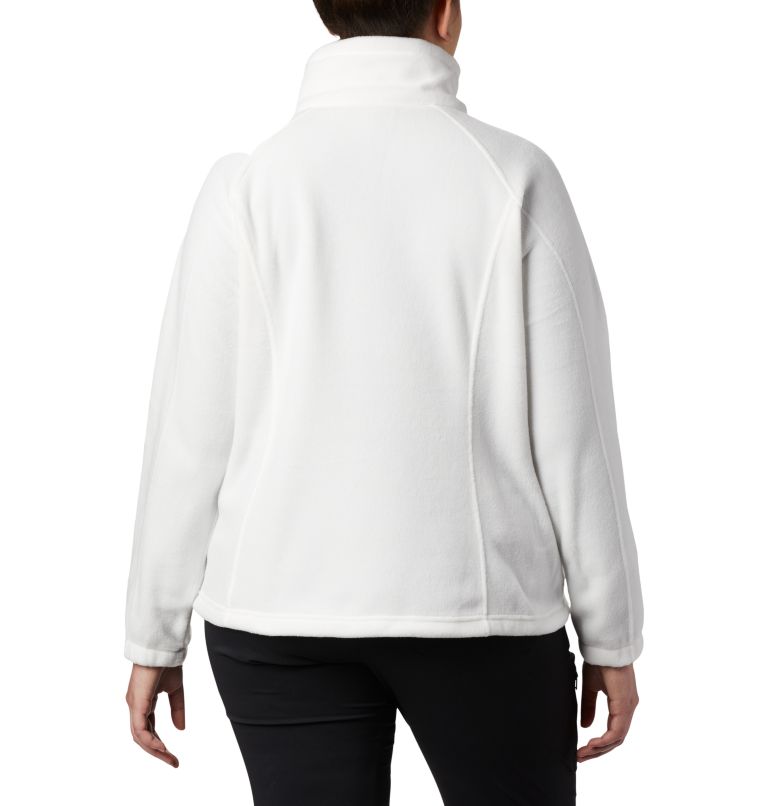 Women's Benton Springs Full Zip Fleece Jacket - Plus Size, Color: Sea Salt, image 2