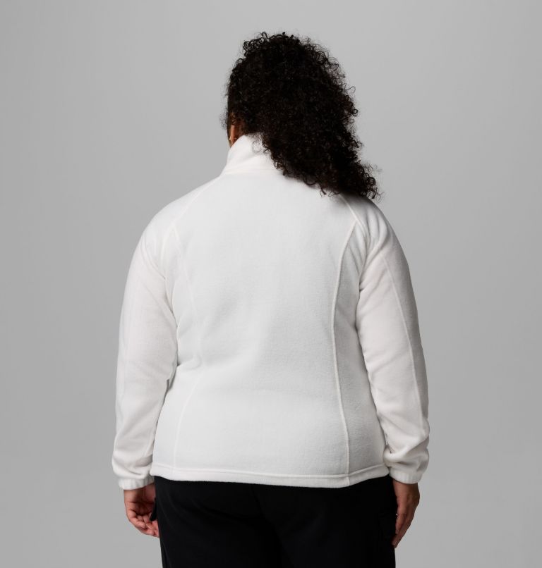 Women's Benton Springs Full Zip Fleece Jacket - Plus Size, Color: Sea Salt, image 3