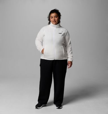 Women's Benton Springs Full Zip Fleece Jacket - Plus Size, Color: Sea Salt, image 70