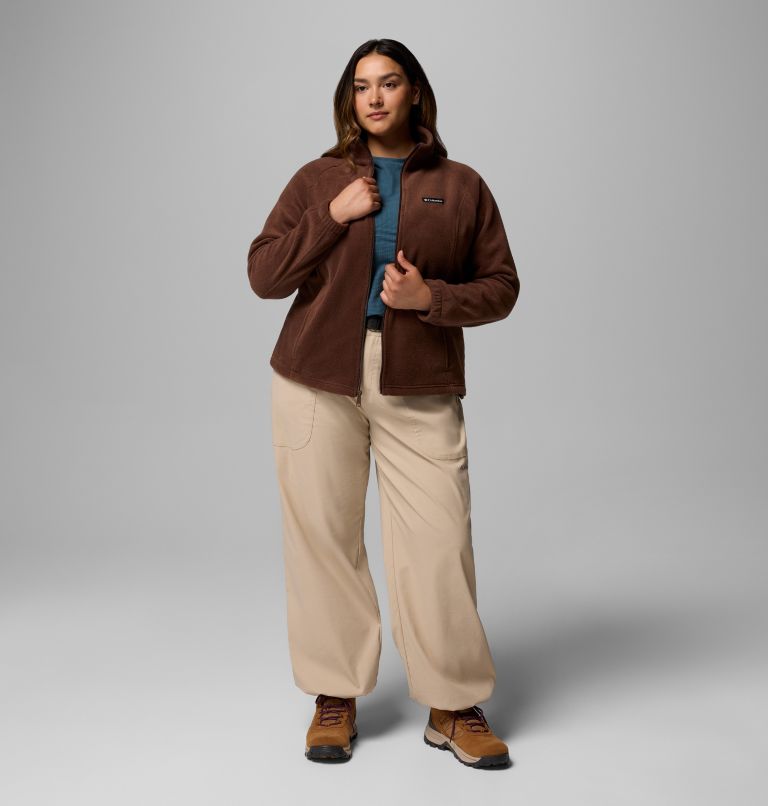 Women's Benton Springs Full Zip Fleece Jacket - Plus Size, Color: Tobacco, image 2