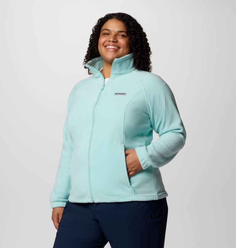 Women's Benton Springs Full Zip Fleece Jacket - Plus Size, Color: Spray, image 3
