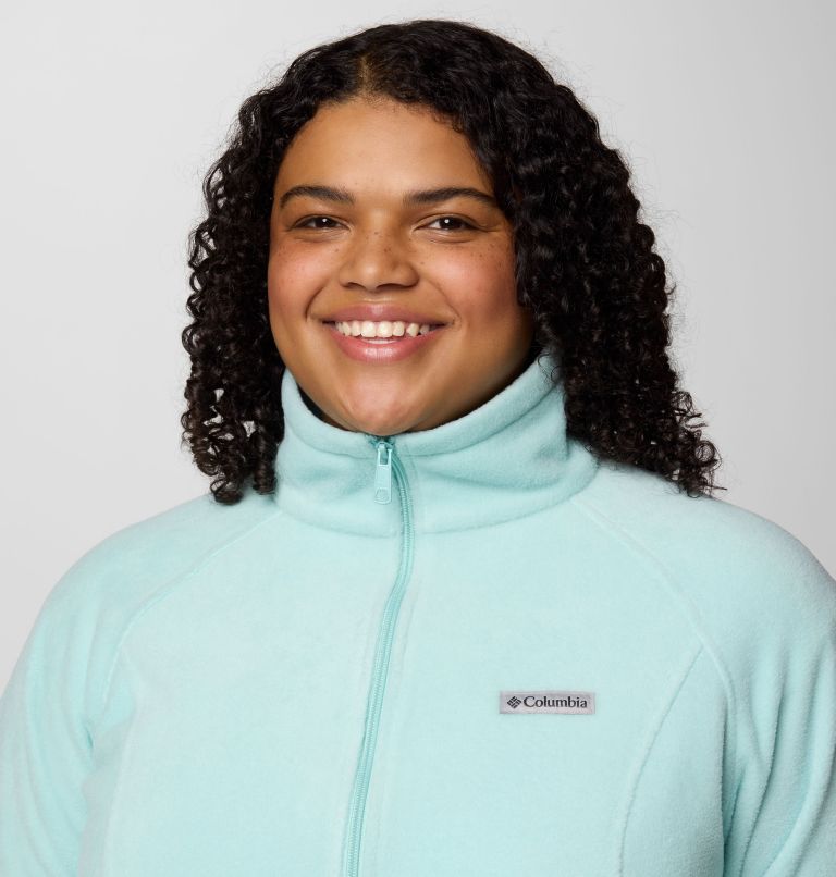 Women's Benton Springs Full Zip Fleece Jacket - Plus Size, Color: Spray, image 4