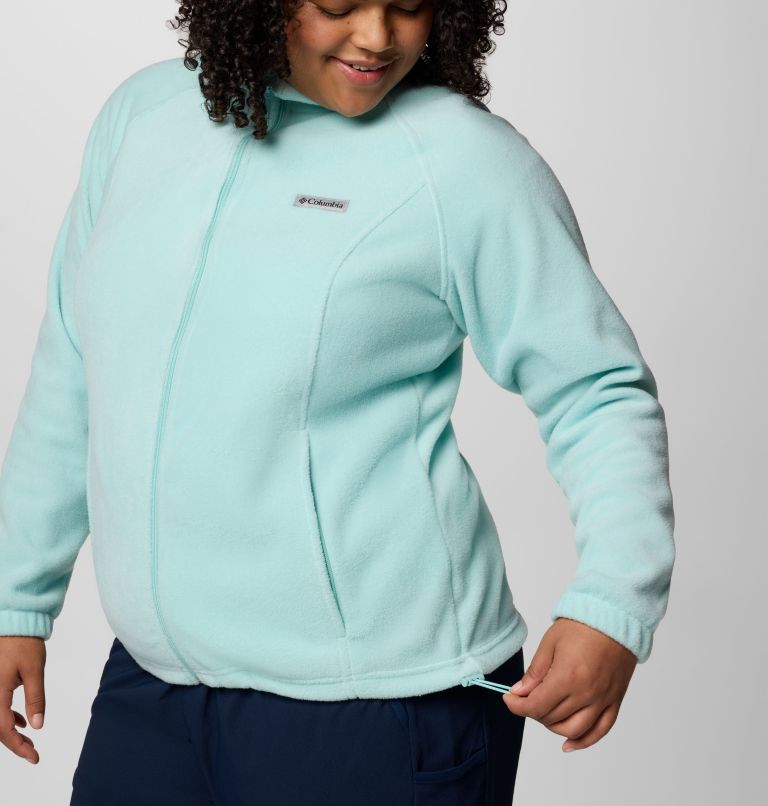 Women's Benton Springs Full Zip Fleece Jacket - Plus Size, Color: Spray, image 5