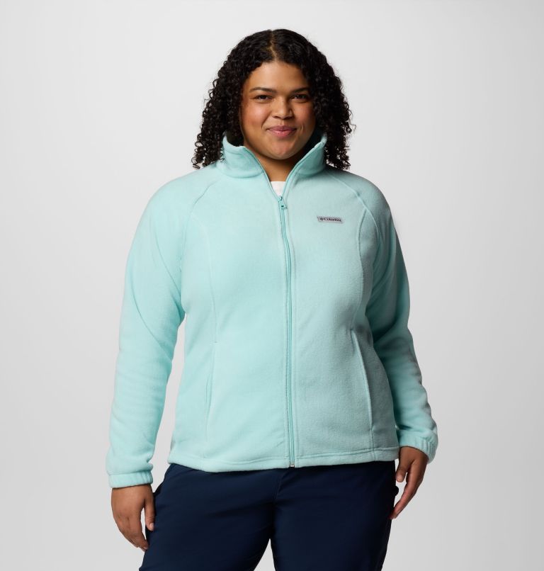 Women's Benton Springs Full Zip Fleece Jacket - Plus Size, Color: Spray, image 1