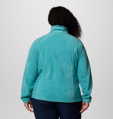 Women's Benton Springs Full Zip Fleece Jacket - Plus Size, Color: Teal, image 2