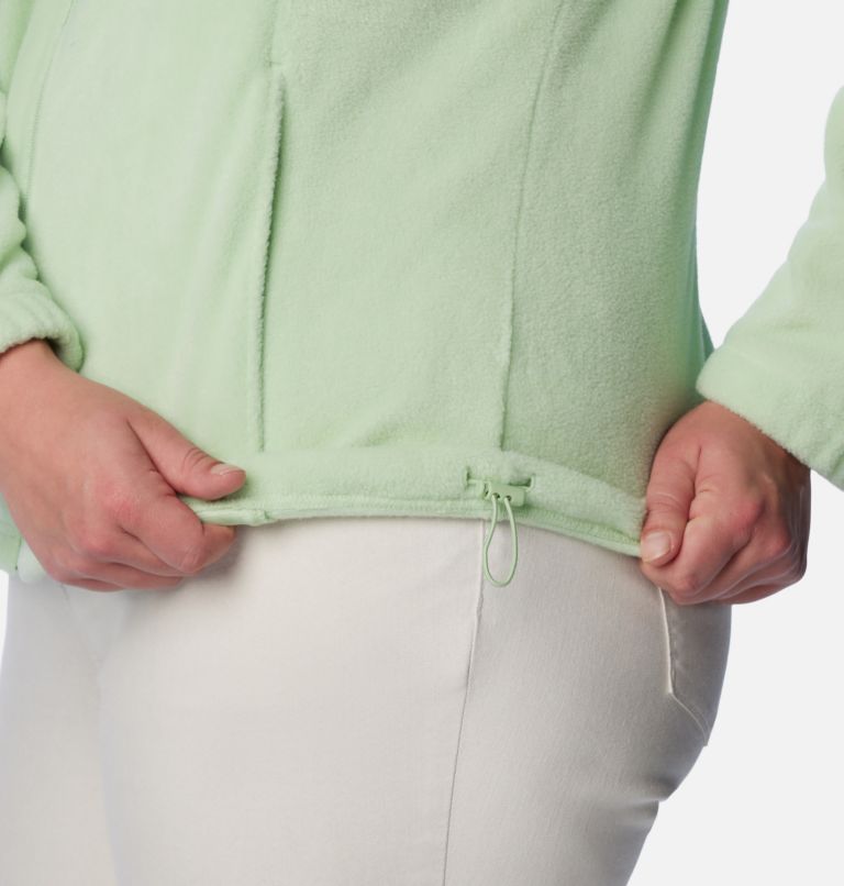 Women's Benton Springs Full Zip Fleece Jacket - Plus Size, Color: Sage Leaf, image 6