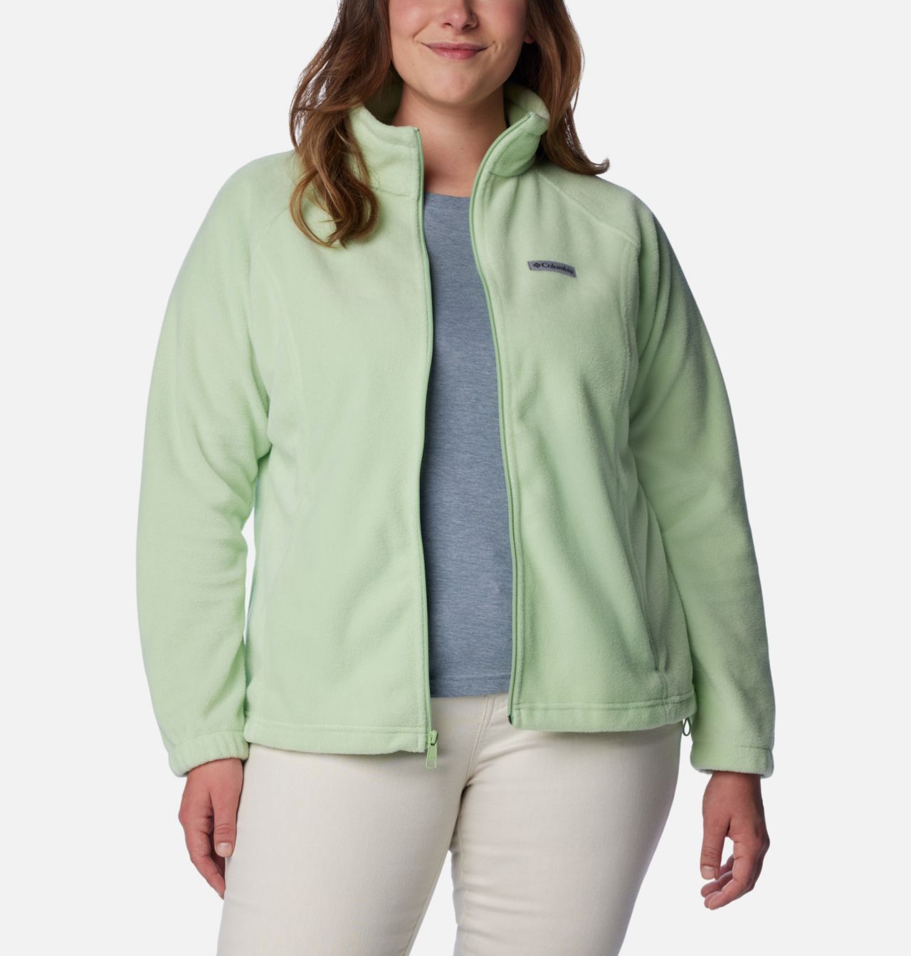 Women's Benton Springs™ Full Zip Fleece Jacket - Plus Size 7