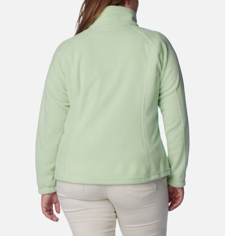 Women's Benton Springs Full Zip Fleece Jacket - Plus Size, Color: Sage Leaf, image 2