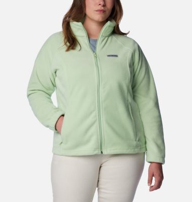 Columbia Damen Fleecejacke Benton Springs - Kuschelig Warm Mit Reißverschluss, Plus Size