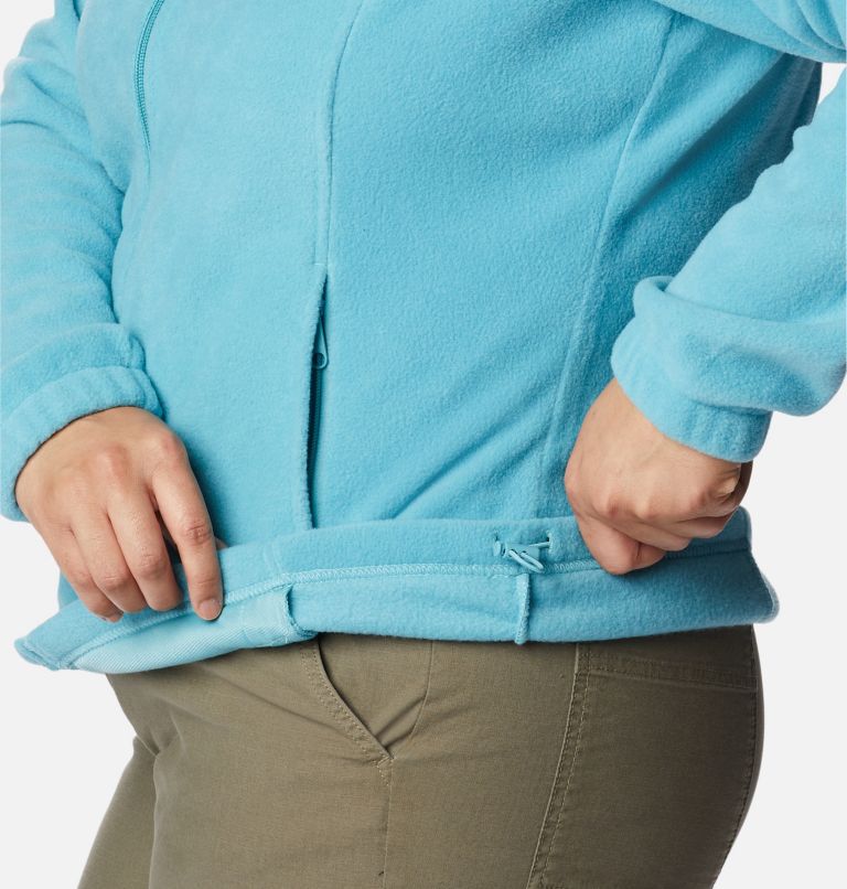 Veste à fermeture éclair complète Benton Springs pour femme – Grandes tailles, Color: Sea Wave, image 6