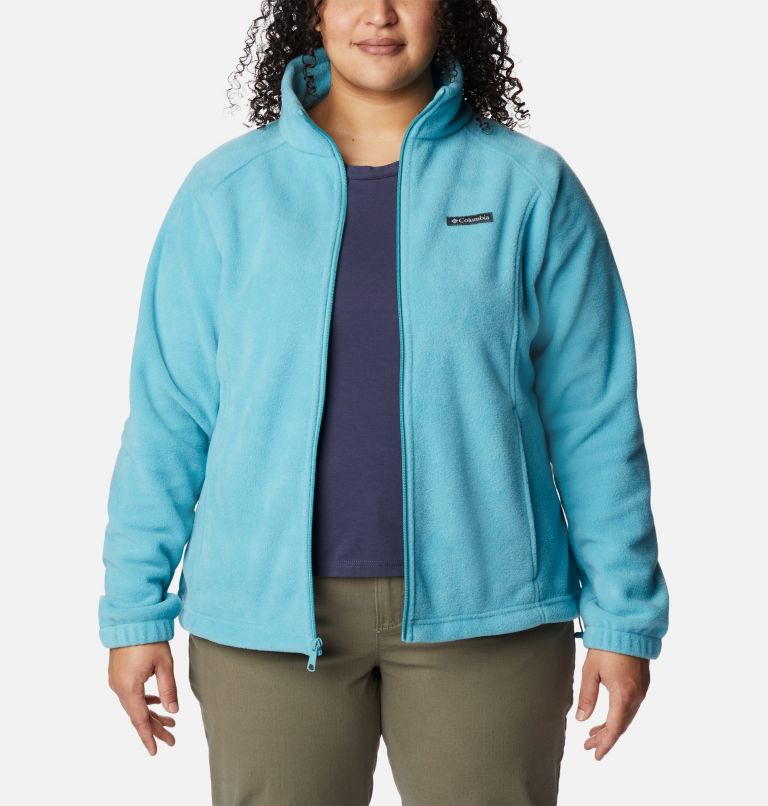 Veste à fermeture éclair complète Benton Springs pour femme – Grandes tailles, Color: Sea Wave, image 7