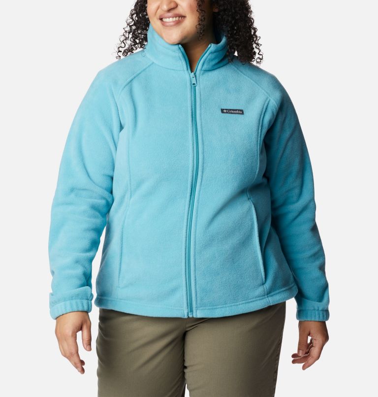 Women s Benton Springs Full Zip Fleece Jacket Plus Size Columbia Sportswear