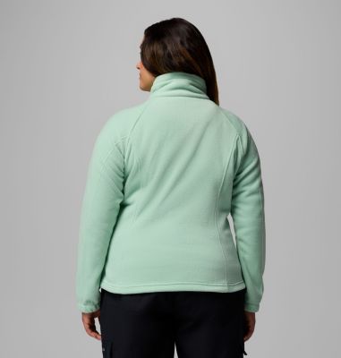 Women's Benton Springs Full Zip Fleece Jacket - Plus Size, Color: New Mint, image 11